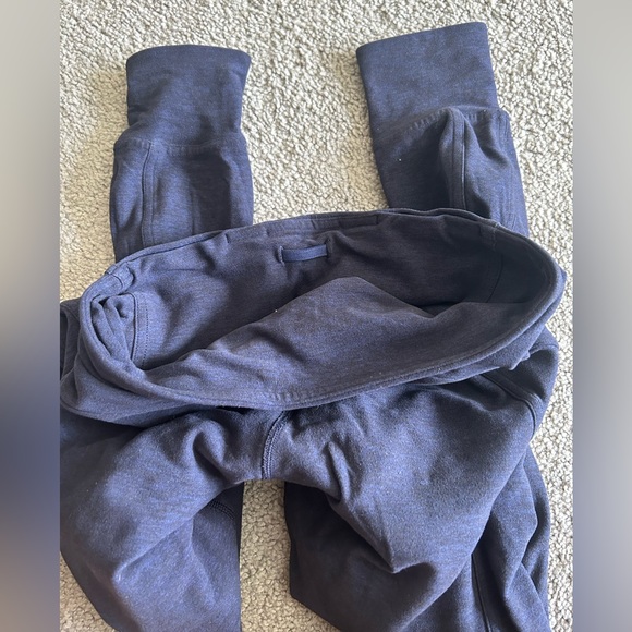 Lululemon Rush Hour Tight, Size 4. Heathered Hero Blue / Black - Picture 10 of 11